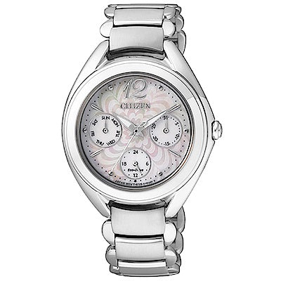 FD2020-54D Ladies Stainless Steel Eco-Drive Watch
