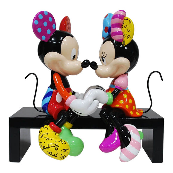 ERB6016311 Disney By Britto Mickey & Minnie Love Figure
