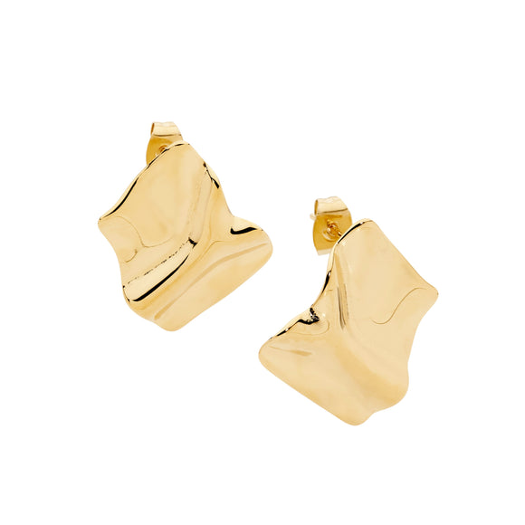 Ellani Steel Starfish Drop Earrings