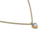 Stolen Girlfriends Club Opal Mini Love Claw Necklace - Gold Plated
