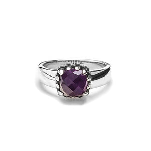 Stolen GC Dark Amethyst Baby Claw Ring