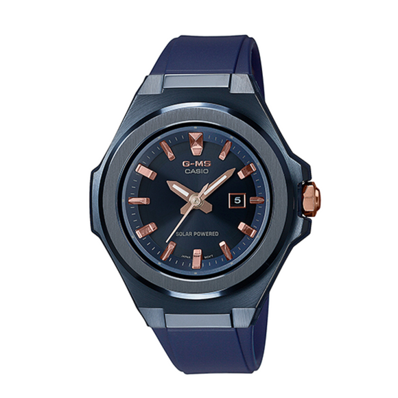 Baby-G Navy With Rose Accents Analogue