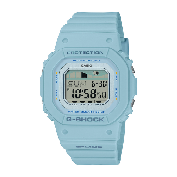 G-Shock Blue G-Lide Midi Digital, Moon, Tide Watch