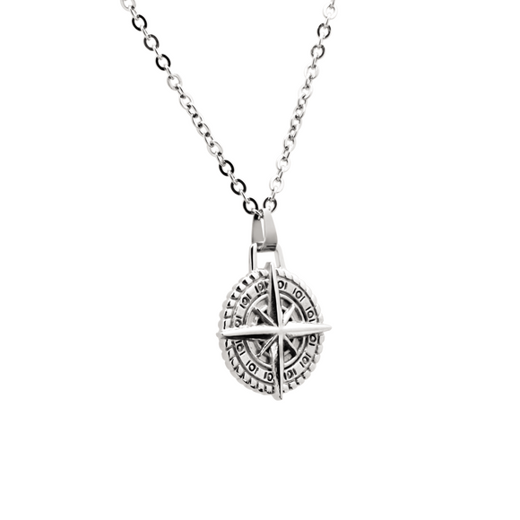 Rochet Men's Compass Star Necklace