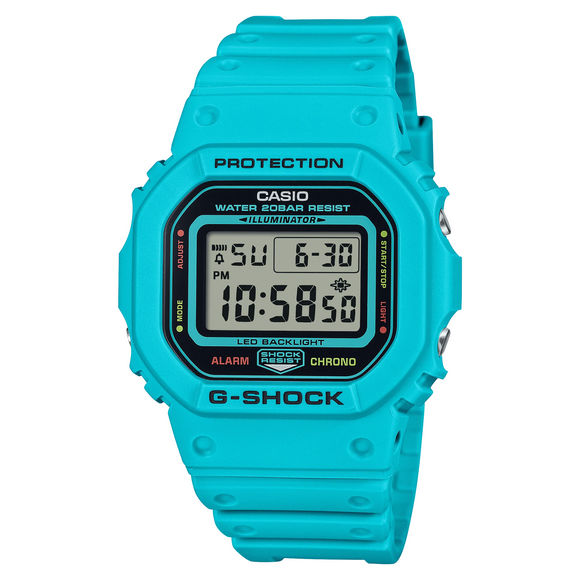 G-Shock Bright Blue Digital Watch