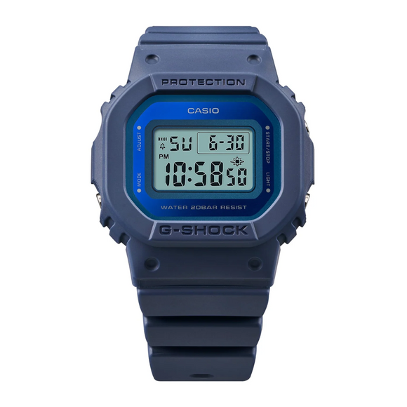 G shock 2025 5600 blue