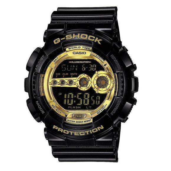 Casio G-Shock Black With Gold Accents