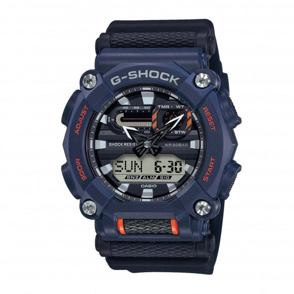 Casio G-Shock Navy & Orange Watch
