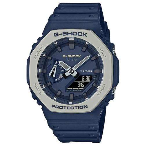 G-Shock Navy & Grey Slimline Ana-Digi Watch