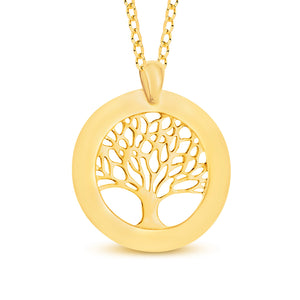 9ct Gold Tree of Life Pendant