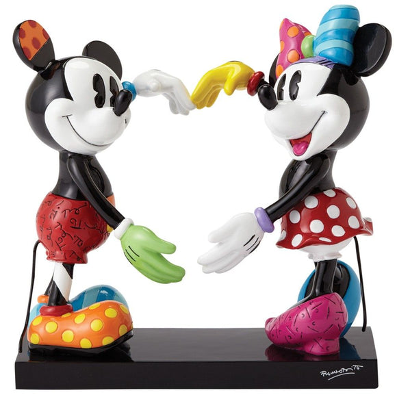 Disney By Britto Minne & Mickey Mouse Figurine