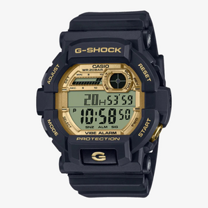 G-Shock Black & Gold Digital Watch