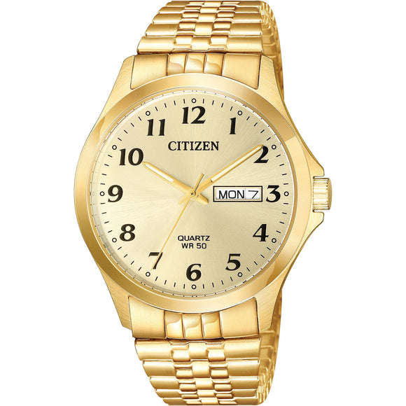 BF5002-99P Citizen Gents Gold Expansion Band Watch