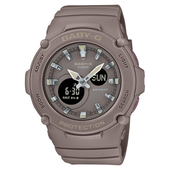 Casio Baby-G Clay Coloured Duo watch.