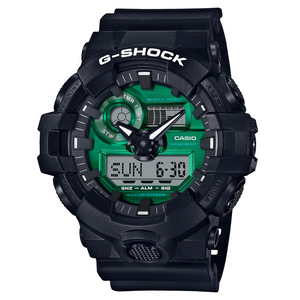 Casio G-Shock with Green Accents