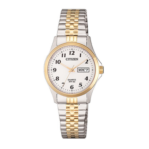 Ladies Two-Tone Citizen Watch Expandy Band
