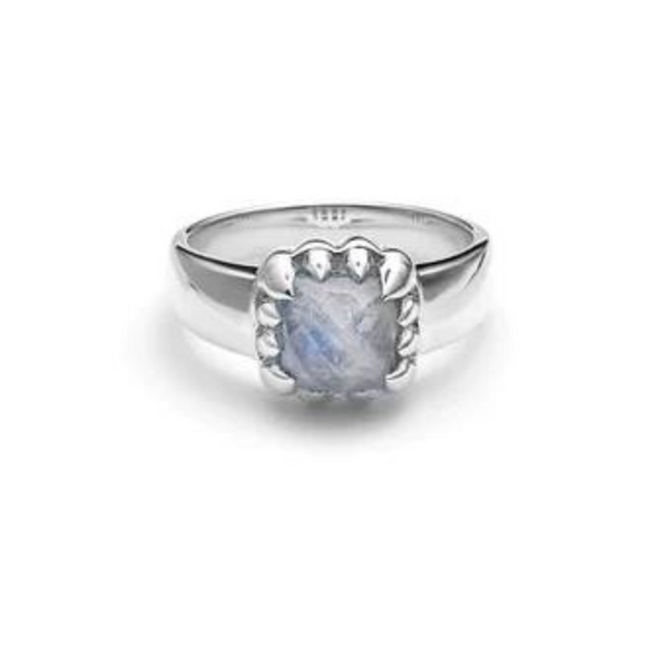 Stolen Girlfriends Club Moonstone Baby Claw Ring