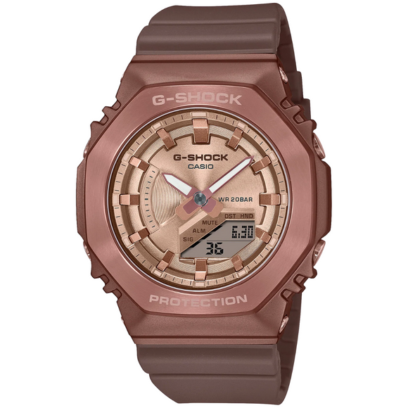 G-Shock for Women Bronze Ana-Digi Slimline Watch