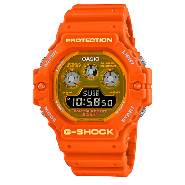 G shock deals watch orange